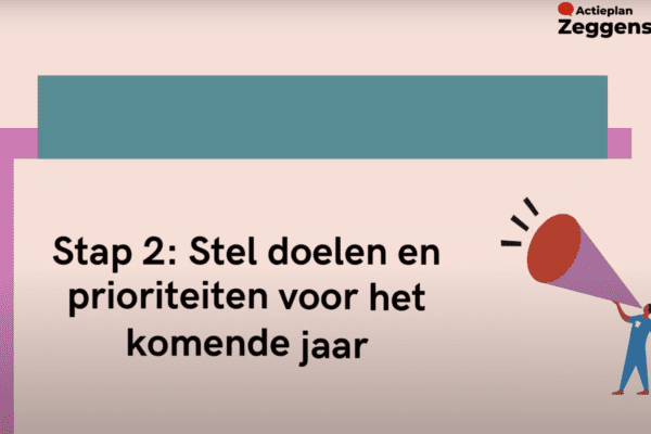 Kennisclip: Roadmap stap 2: Stel doelen en prioriteiten voor het komende jaar